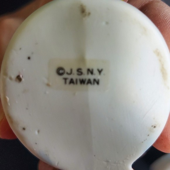 JSNY Holiday Friends Teddy Bear Santa Christmas Candle Stick Holders Vtg Taiwan - Picture 5 of 7